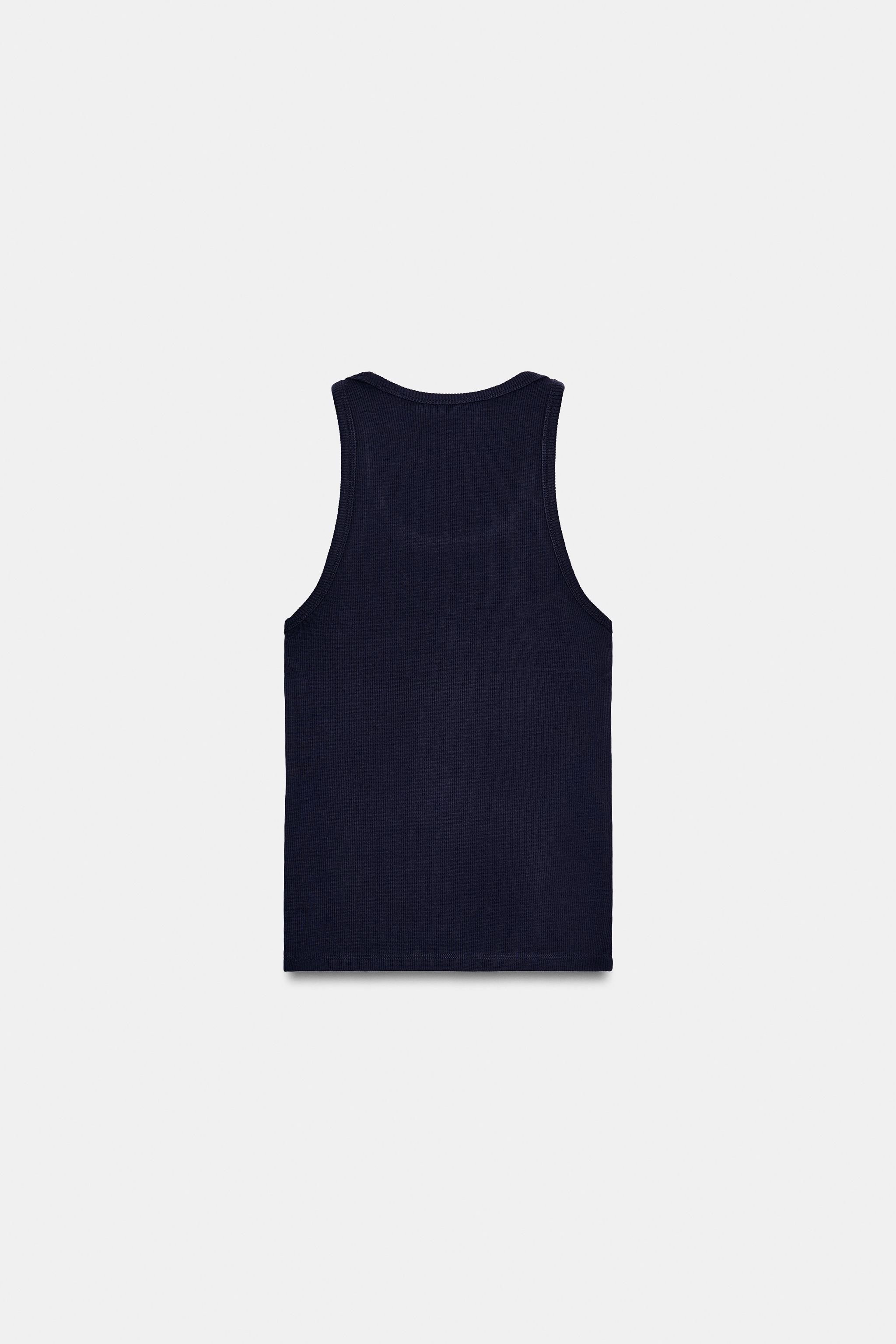 RIB STRAPPY TOP